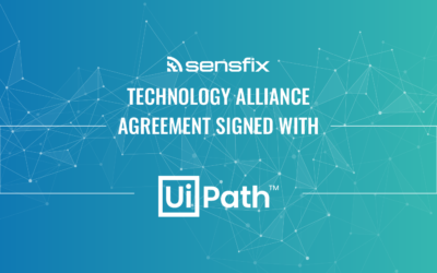 Technology Alliance Agreement between UiPath and sensfix