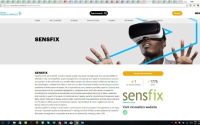 sensfix wins social voting term in the Accenture Global Innovation Award